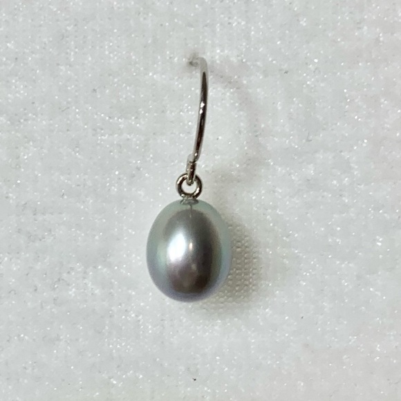 NWT Giani Bernini grey cultured pearl earrings - Picture 3 of 8